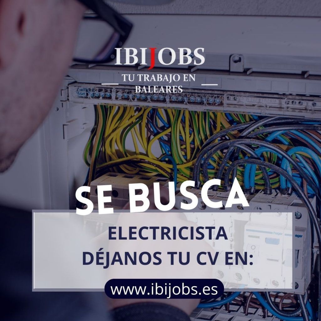 electricista-ibijobs-empleo-trabajo-cv-rrhh-baleares--ibiza