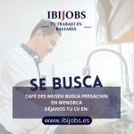 trabajo fregaplatos menorca laboral empleo jobs work