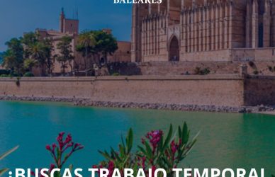 Buscas trabajo temporal en Mallorca esta temporada