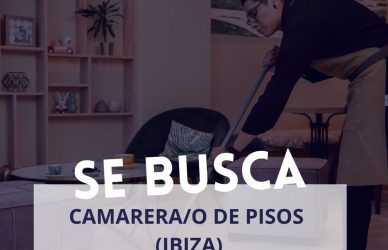 Se busca Camarera de Pisos – Temporada de Verano en Ibiza​