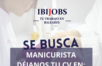 Oferta de empleo de Manicurista para trabajar en Ibiza