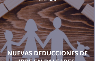 noticias laborales Nuevas deducciones de IRPF en Baleares