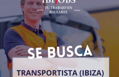 oferta empleo transportista ibiza baleares